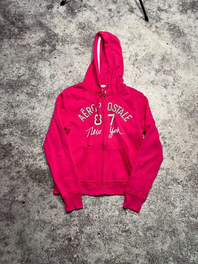 Aeropostale Pink Zip-Up Hoodie