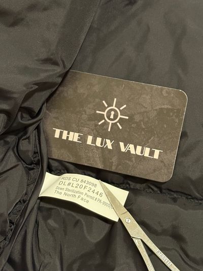 The North Face Black Nuptse Black Jacket 2