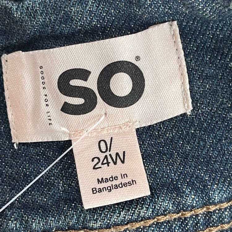 So Denim Skirt With Belt And Cargo Pockets 5