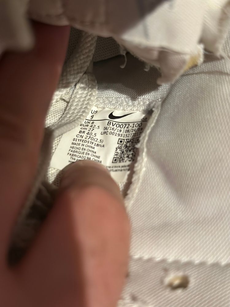Nike Blazer Mid “Sacai White Grey” U.K. 8 imagen 8