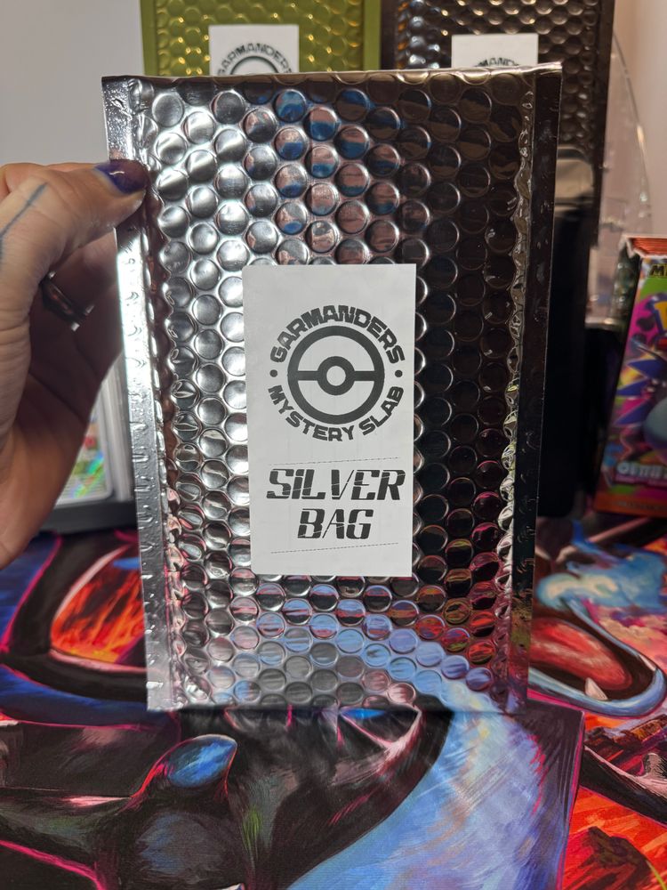 Garmanders Silver Mystery Slab Bag 