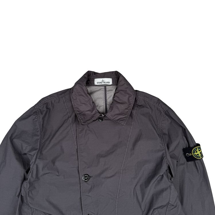 Stone Island 2021  Graphite Naslan Light Watro Double Breasted Lightweight Jacket - Large image 7