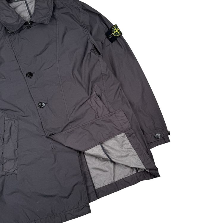 Stone Island 2021  Graphite Naslan Light Watro Double Breasted Lightweight Jacket - Large image 4