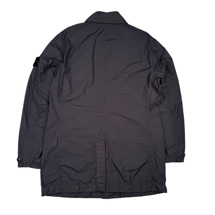 Stone Island 2021  Graphite Naslan Light Watro Double Breasted Lightweight Jacket - Large image 10