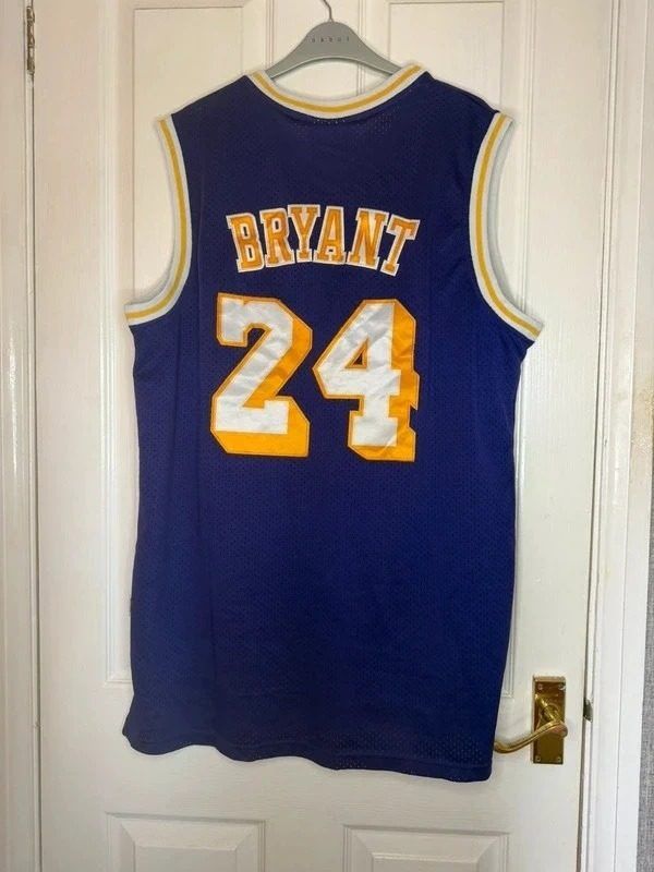 Immagine di Adidas Lakers 24 Bryant Basketball Jersey 2