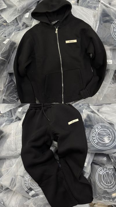 MERCIER TRACKSUIT BLACK - £130RRP
