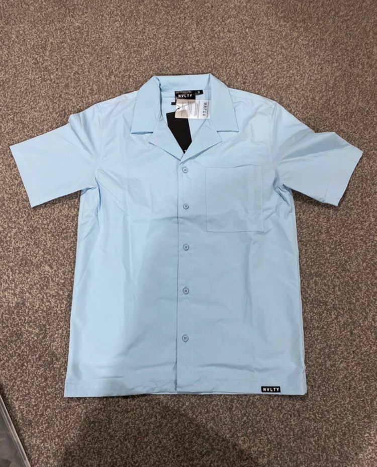 Rvltt Light Blue Short Sleeve Shirt image 1