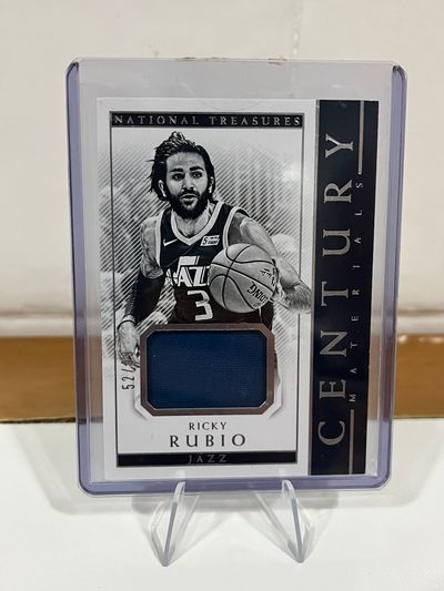 Ricky Rubio Basketball Memorabilia Card /99