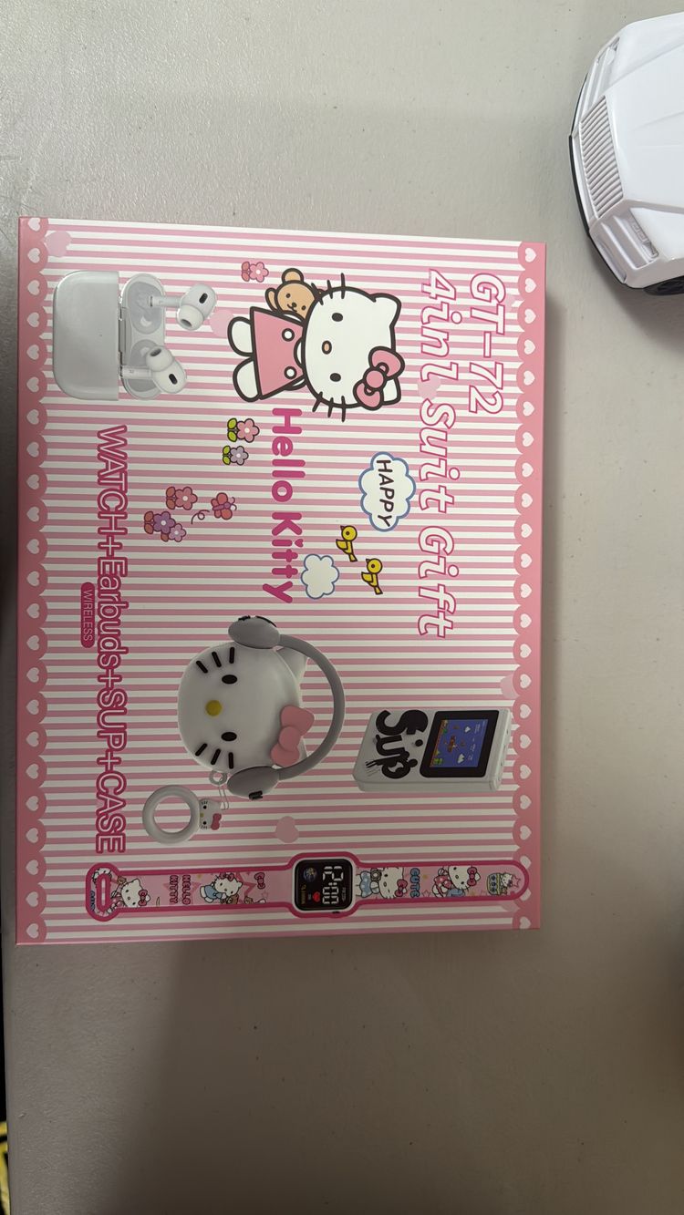 Hello Kitty Hello Kitty Watch Fabulous Sup-Case 4-1 kids gift sets product image