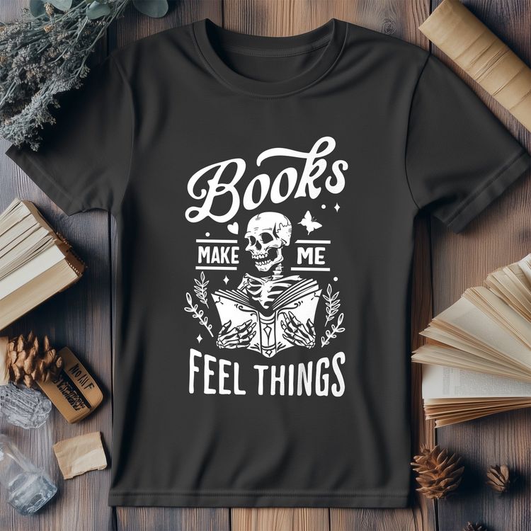Books Make Me Feel Whimsical T-shirt image 5