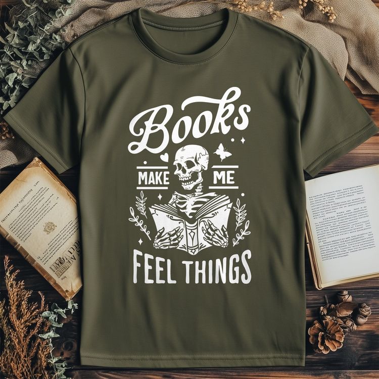 Books Make Me Feel Whimsical T-shirt image 3