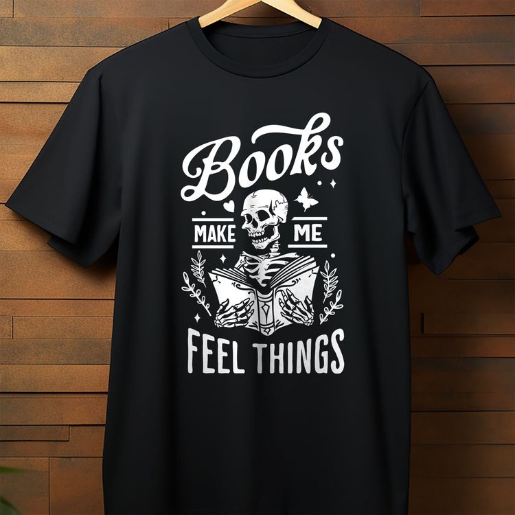 Books Make Me Feel Whimsical T-shirt image 6