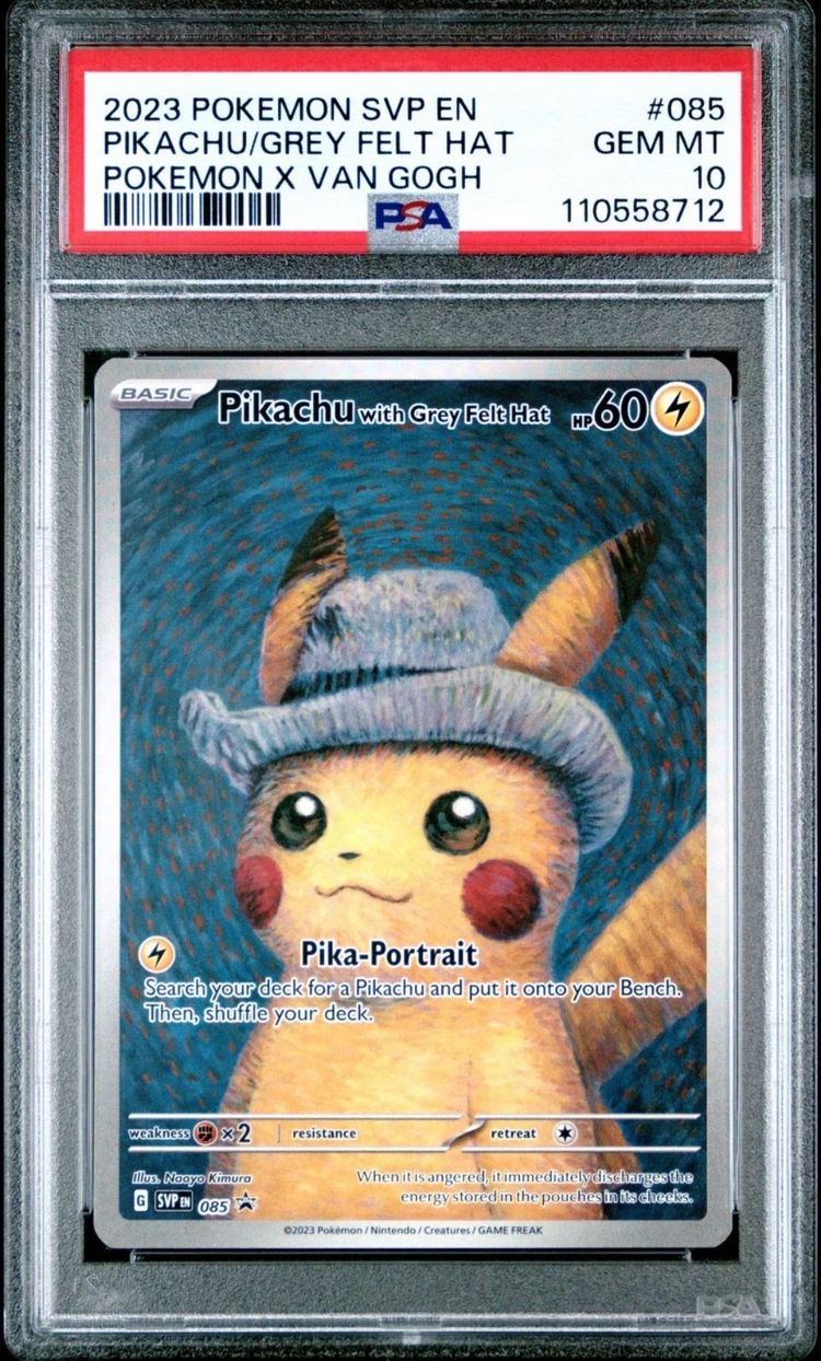 Pokemon 2023 Pokemon Svp En Pikachu With Grey Felt Hat Card product image