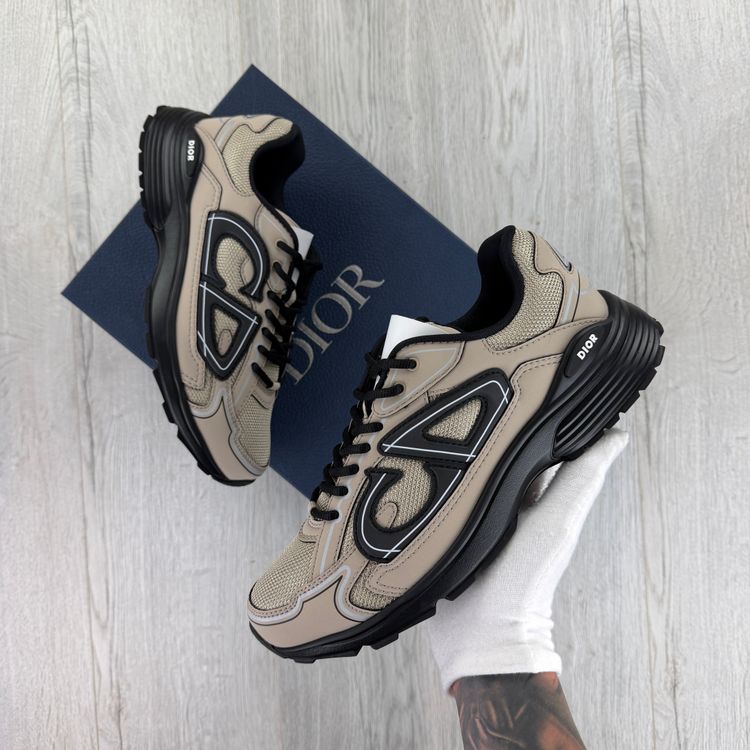 Dior B30 Men’s Beige / Black Trainers - 42 (Uk 8) 6