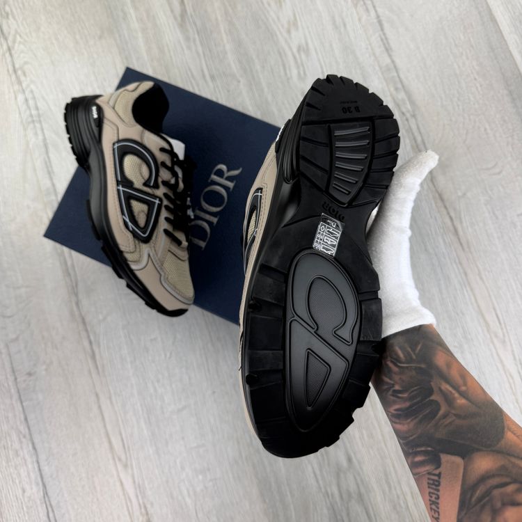 Dior B30 Men’s Beige / Black Trainers - 42 (Uk 8) 10