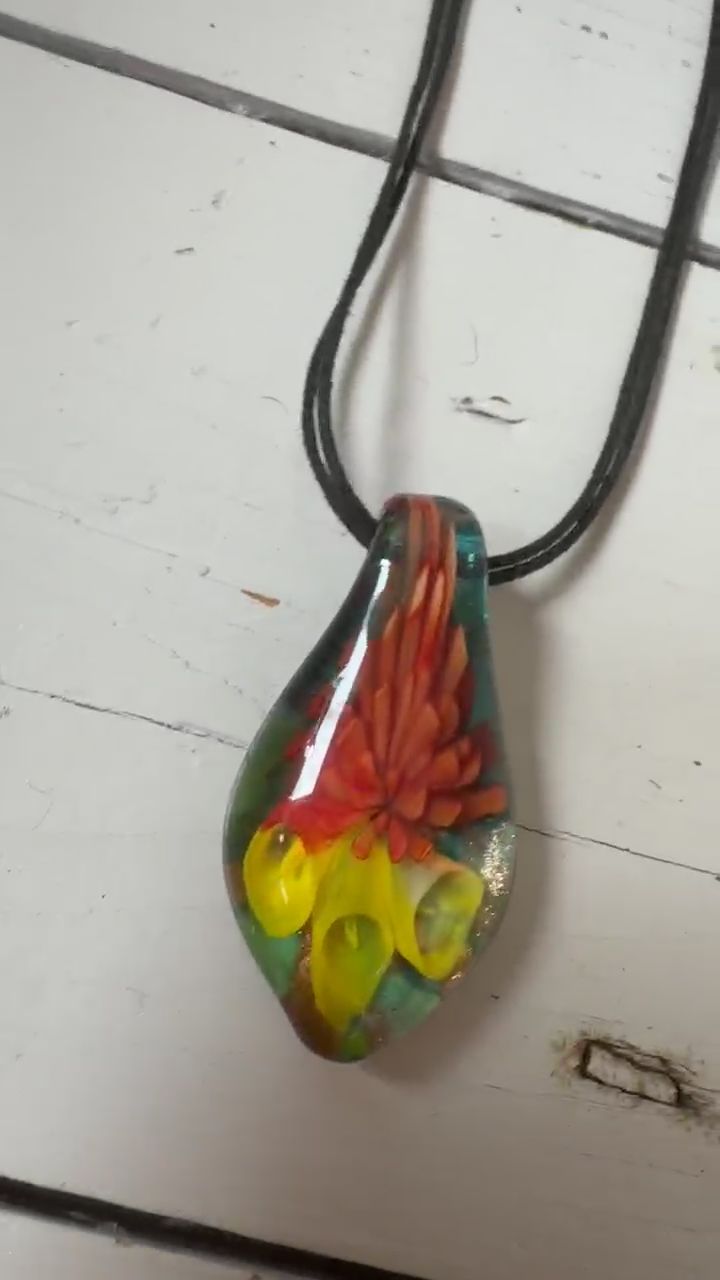 Y2K Glass Necklace imagen 1