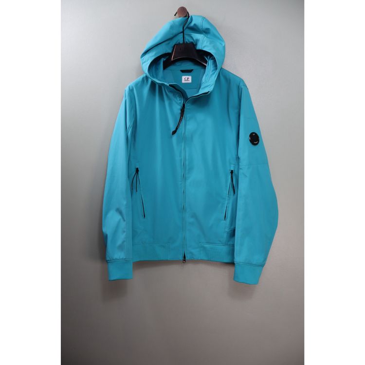 C.P. Company Aqua Blue Soft Shell Jacket