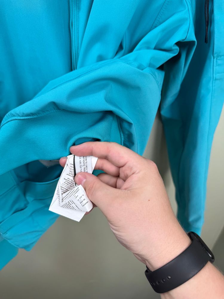 C.P. Company Aqua Blue Soft Shell Jacket 5