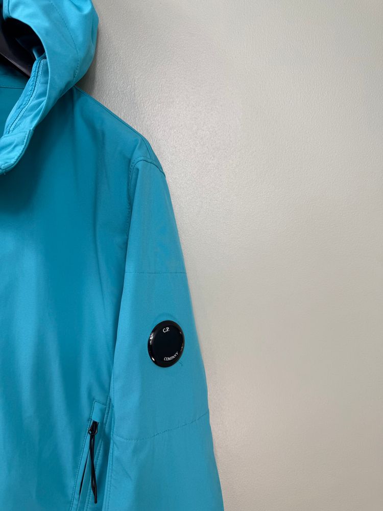 C.P. Company Aqua Blue Soft Shell Jacket 6