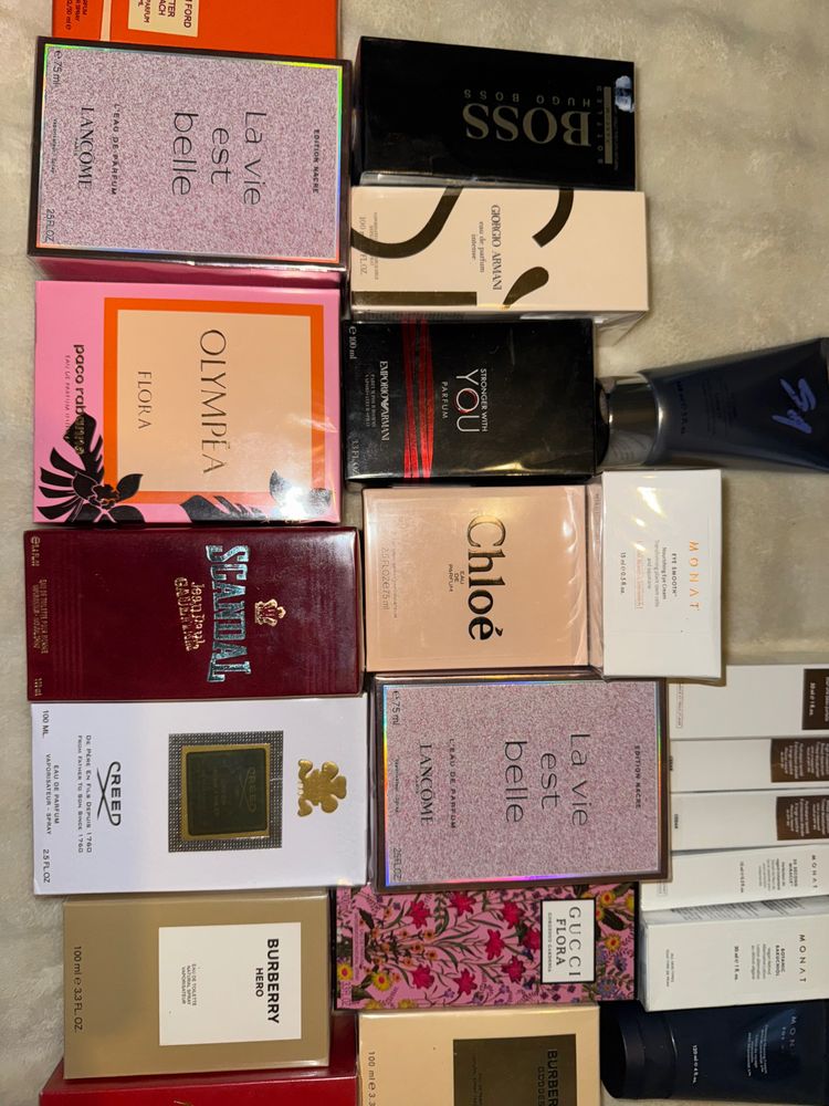 Assorted Boxed Perfumes And Colognes