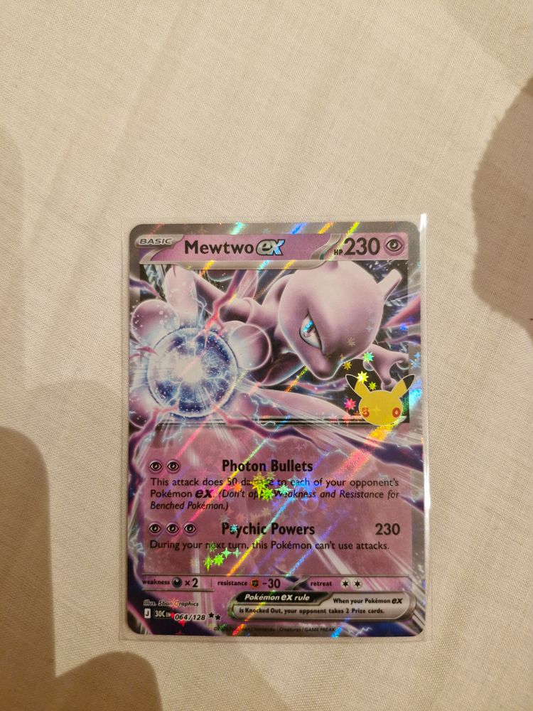Mewtwo Ex Trading Card
