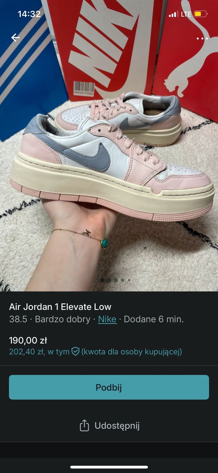 Nike Nike Air Jordan 1 Elevate Low Sneakers product image