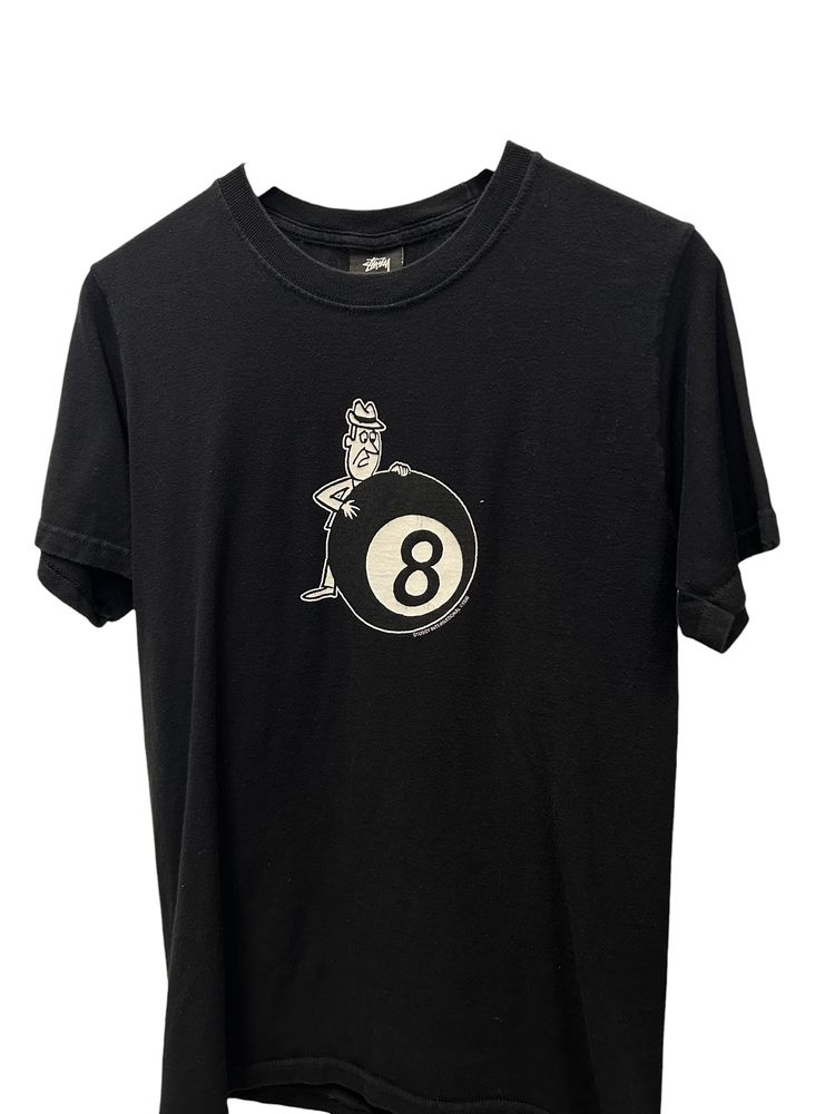 Stussy 8 ball Graphic T-Shirt