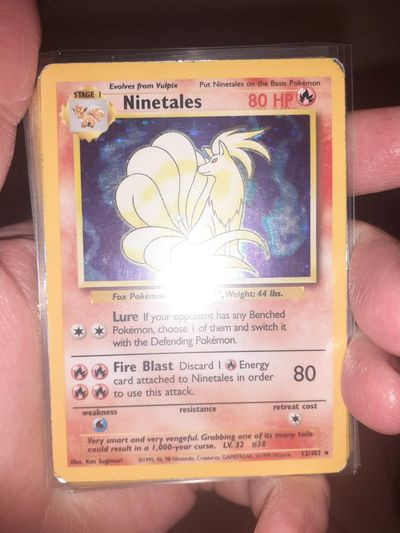 Ninetales Pokémon Card