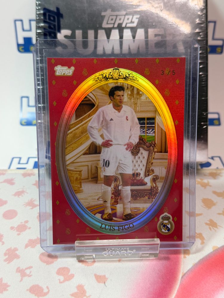 Topps Luis Figo Soccer Trading Card