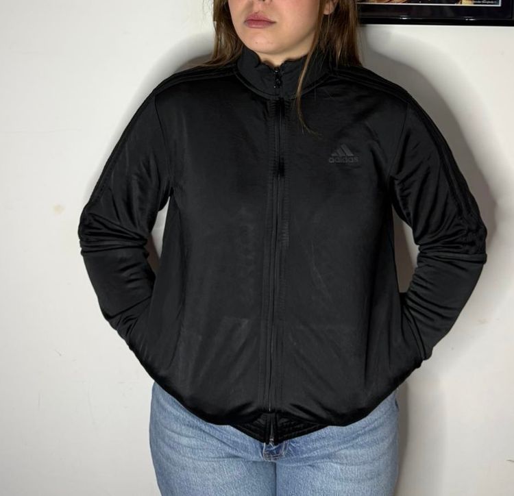 Adidas Black Zip-Up Jacket