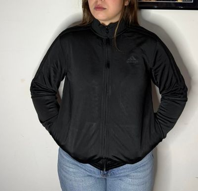 Adidas Black Zip-Up Jacket