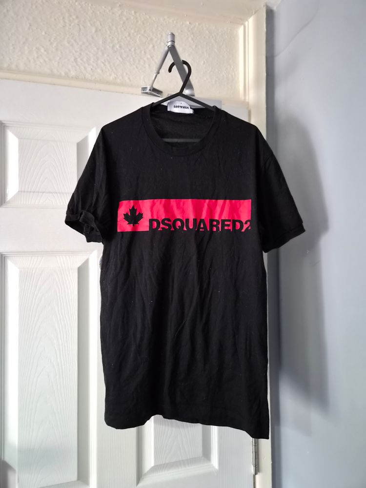 Dsquared2 Dsquared2 Black T-Shirt With Red Logo product image
