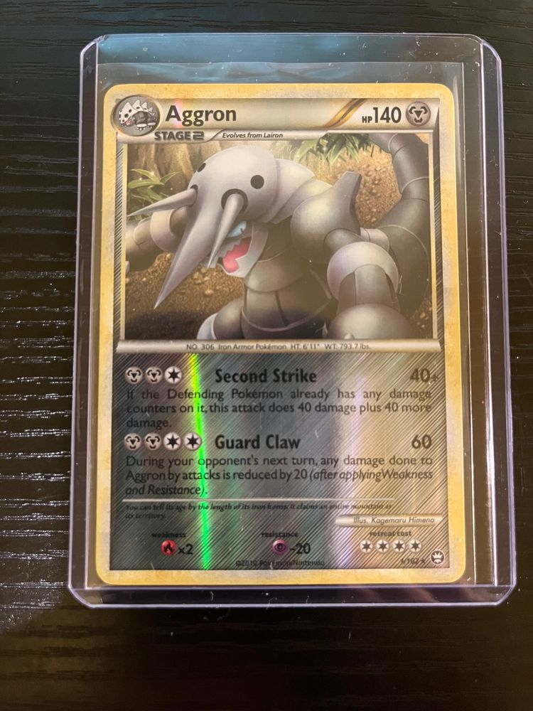 Aggron HeartGold & SoulSilver 1/102