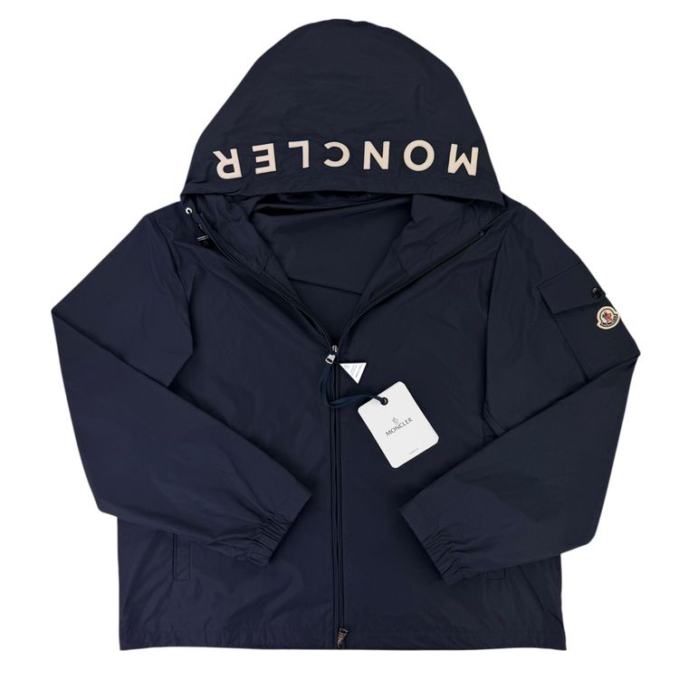 Moncler Men’s Navy Sassiere Hooded Zip-up Jacket - Size 5 (Copy)