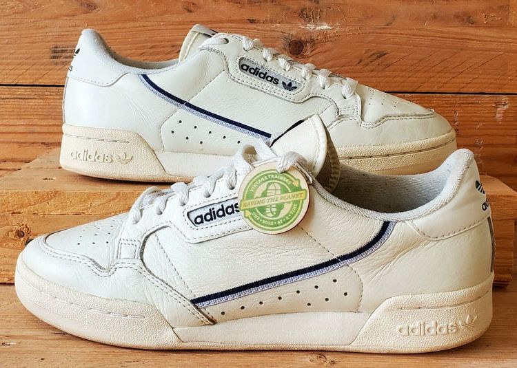 Adidas Originals Adidas Continental 80 Low Leather Trainers UK7/US7.5/EU40.5 F99721 Off White product image