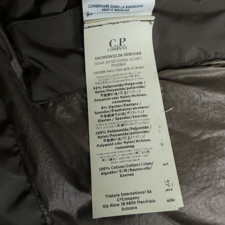 A/W 20 C.P. Company NYCRA R Down Goggle Jacket imagen 11