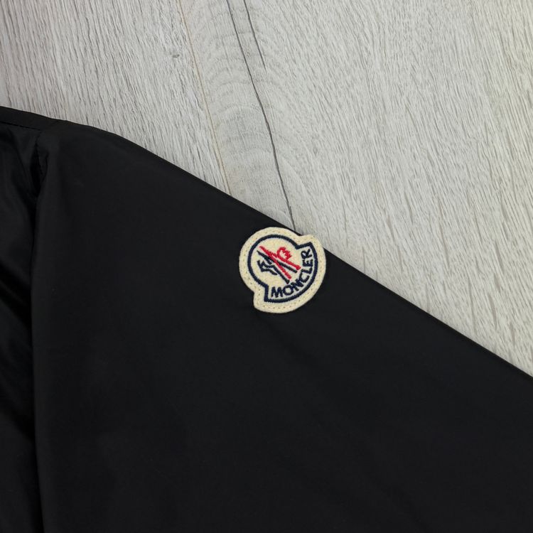 Moncler Men’s Grimpeurs Zip-up Black Windbreaker Jacket - Size 4 obraz 4