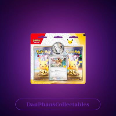 Pokémon 30th Celebration Eevee Double Blister