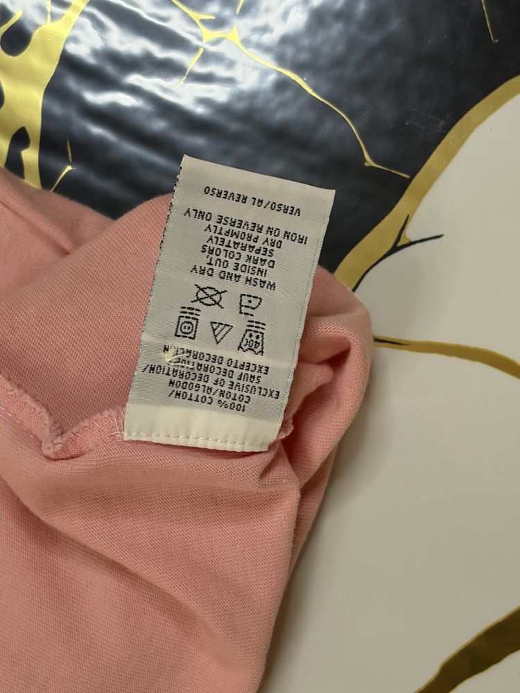 Tommy Hilfiger Denim Pink Polo Shirt 5