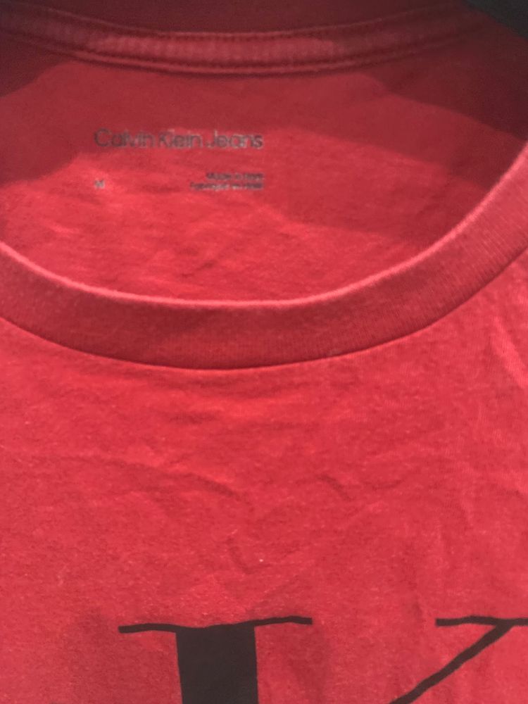 Immagine di Maglietta rossa Calvin Klein Jeans 2