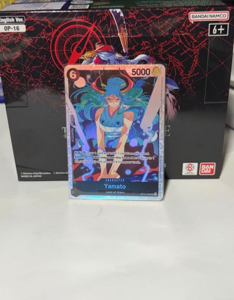 Bandai Yamato Character Card product image