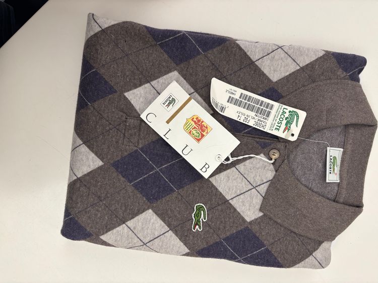 Lacoste Live Lacoste Argyle Pattern Sweater product image