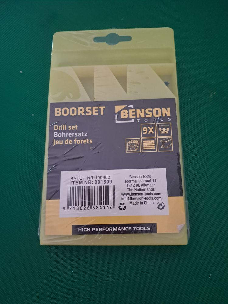 Benson Drill Set 2