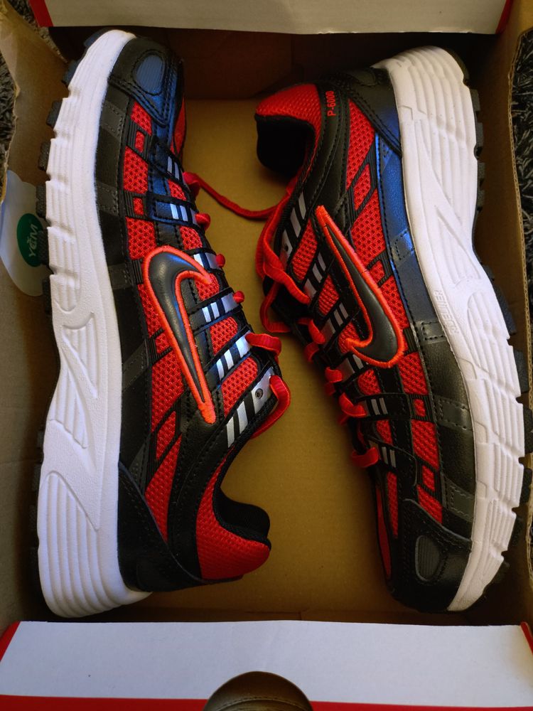 Nike Nike Red And Black Running Shoes p6000 uk5 product image