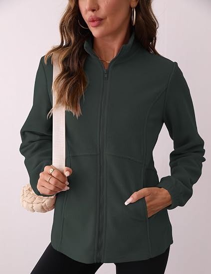 Dark Green Zip-Up Jacket 2