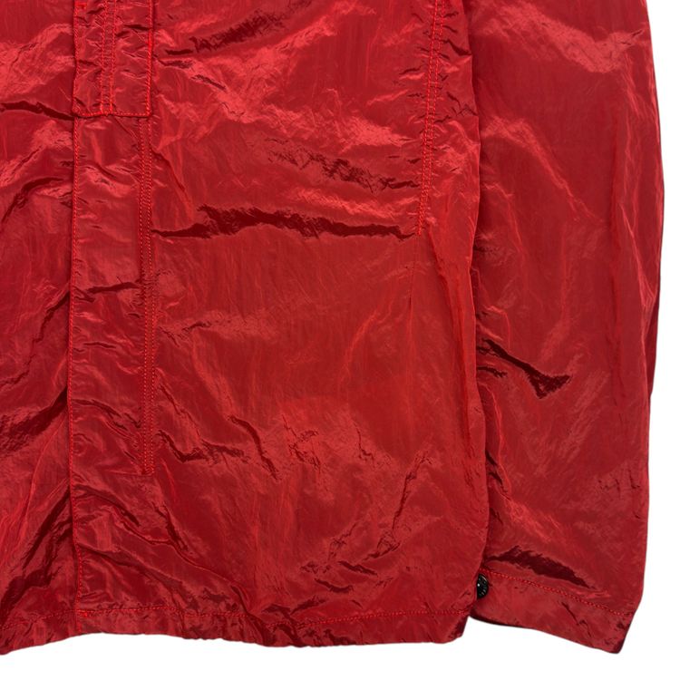 S/S 16 Stone Island Nylon Metal Overshirt - Red obraz 6