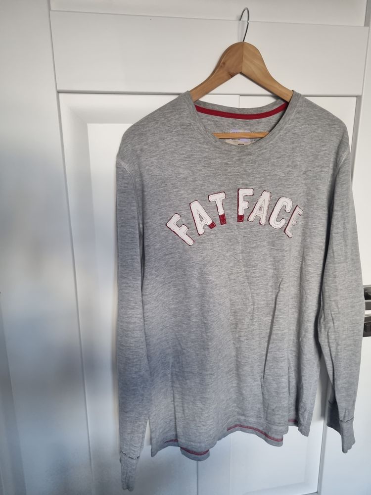 Fatface Grey Long Sleeve Shirt image 1
