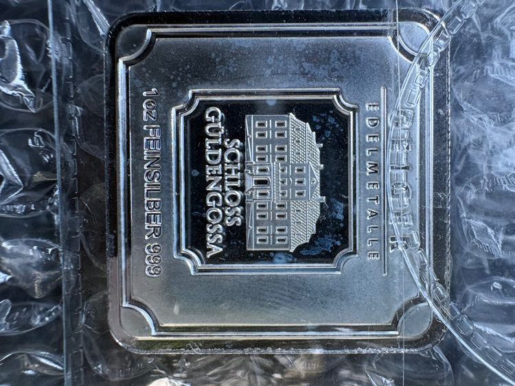 Silver Bar Geiger no capsule