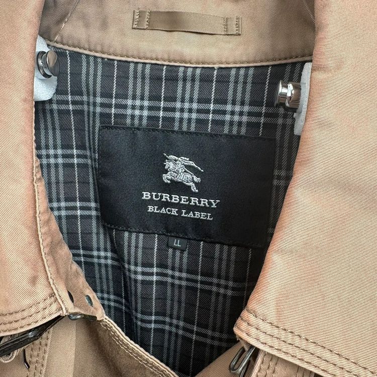 Burberry Black Label Japan Exclusive Brown Trench Coat imagen 3