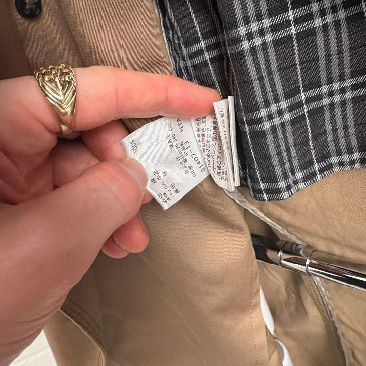 Burberry Black Label Japan Exclusive Brown Trench Coat imagen 9
